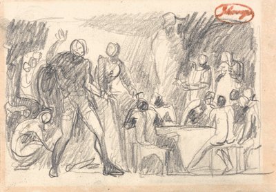 MacBeth- Banketscene af George Romney